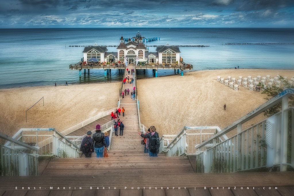 Sellin Seebrücke, Rügen, Germany