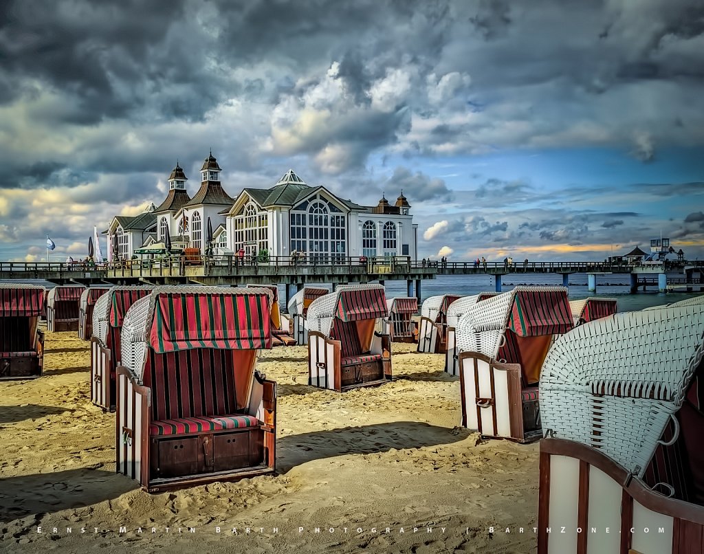 Sellin Seebrücke, Rügen, Germany